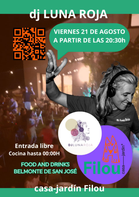 Vuelve DJ Luna Roja a Filou